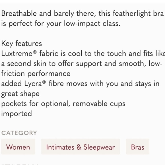 Lululemon Make a Move Strappy Bra Red Grape Burgundy Maroon Womens 10 - Picture 9 of 10